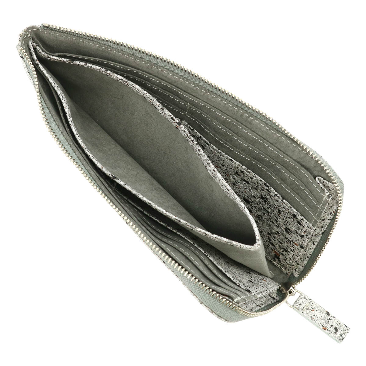 CRONY. クルニー 長財布 L字ファスナー 日本製 ミカゲ メンズ