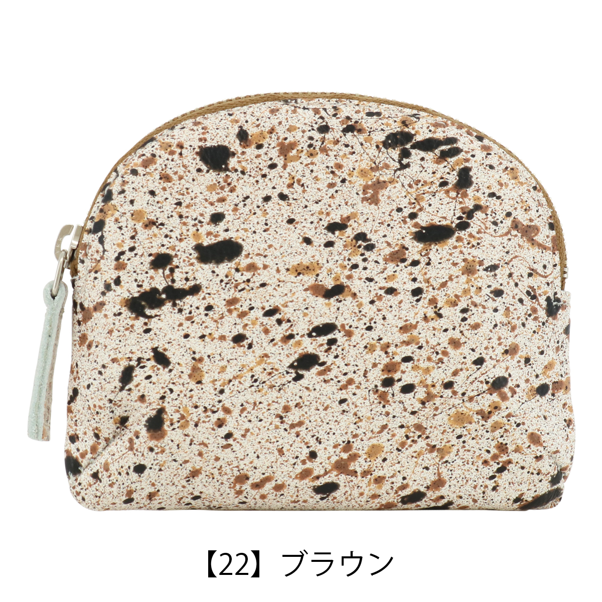 CRONY. クルニー 小銭入れ ラウンドファスナー 日本製 ミカゲ メンズ