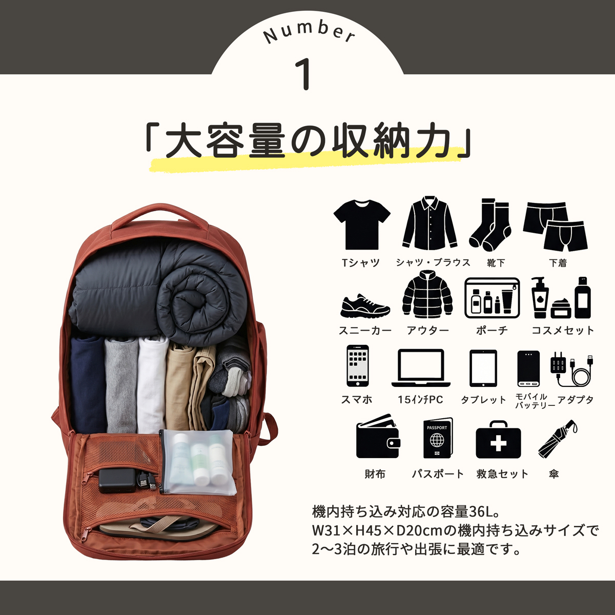 cabin zero（キャビンゼロ） リュック バックパック リュックサック 