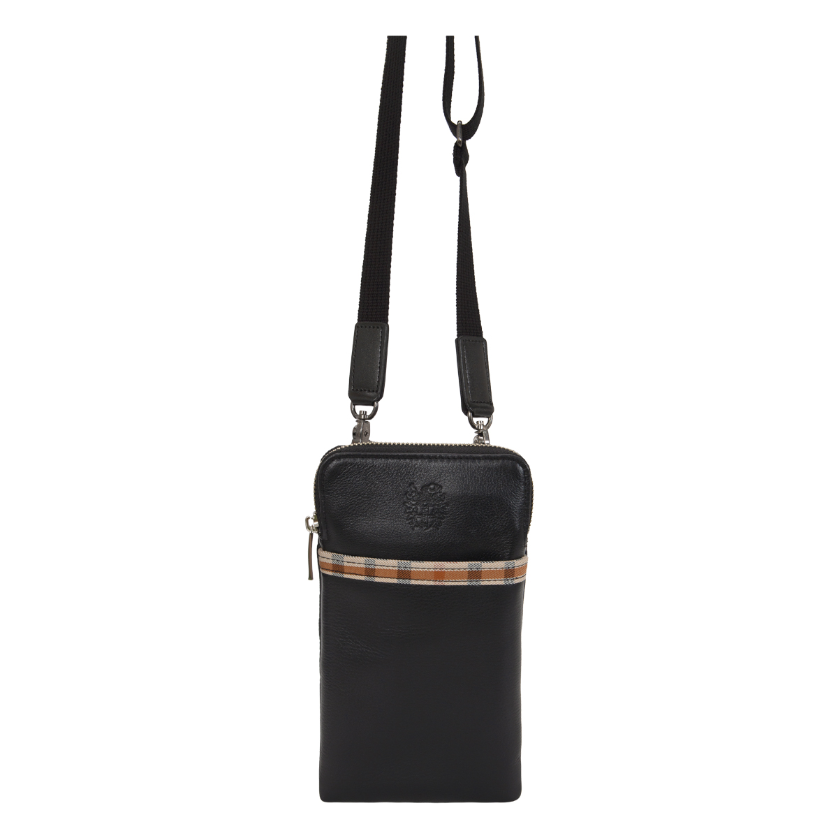 DAKS 黒 レザーバッグ DAKS（ダックス） レザー トートバッグ ハンドバッグ （ブラック