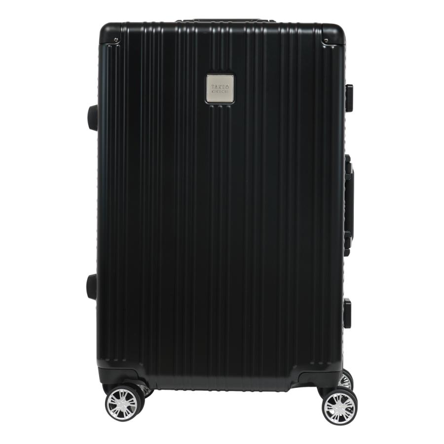 タケオキクチ スーツケース アルミフレーム DAJ003 TAKEO KIKUCHI 65L 4.4kg Mサイズ ビジネス 軽量 キャリーケース キャリーバッグ 出張 tab7｜sacsbar｜02