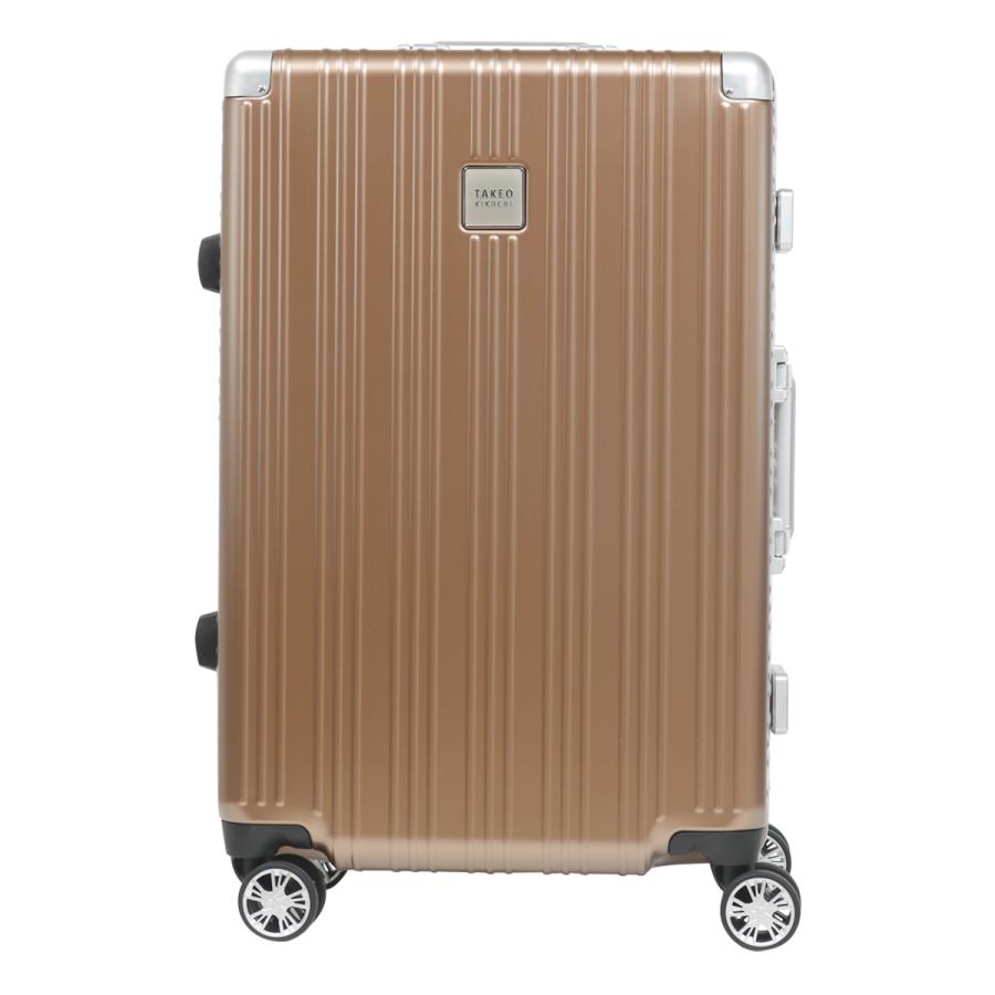タケオキクチ スーツケース アルミフレーム DAJ003 TAKEO KIKUCHI 65L 4.4kg Mサイズ ビジネス 軽量 キャリーケース キャリーバッグ 出張 tab7｜sacsbar｜04