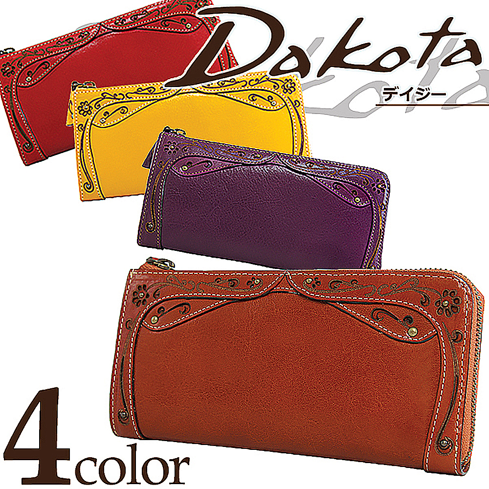 Dakota ダコタ 長財布 35224 （34224） デイジー : サックスバー