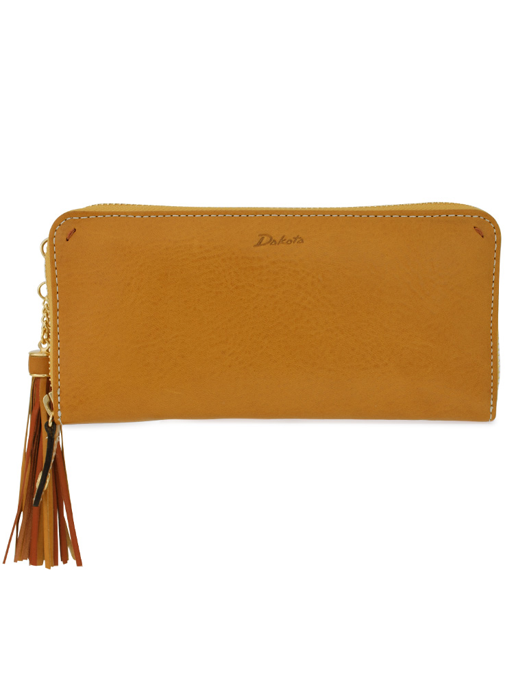 Dakota ダコタ 長財布 35184 アプローズ ラウンドファスナー タッセル