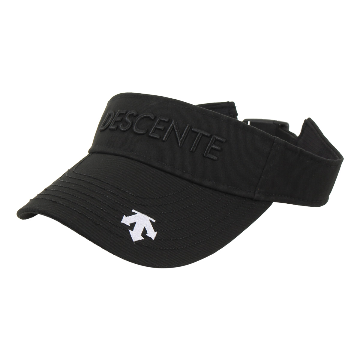 デサント ゴルフ サンバイザー 帽子 メンズ DGBXJC52 DESCENTE 抗菌防臭 吸汗速乾...