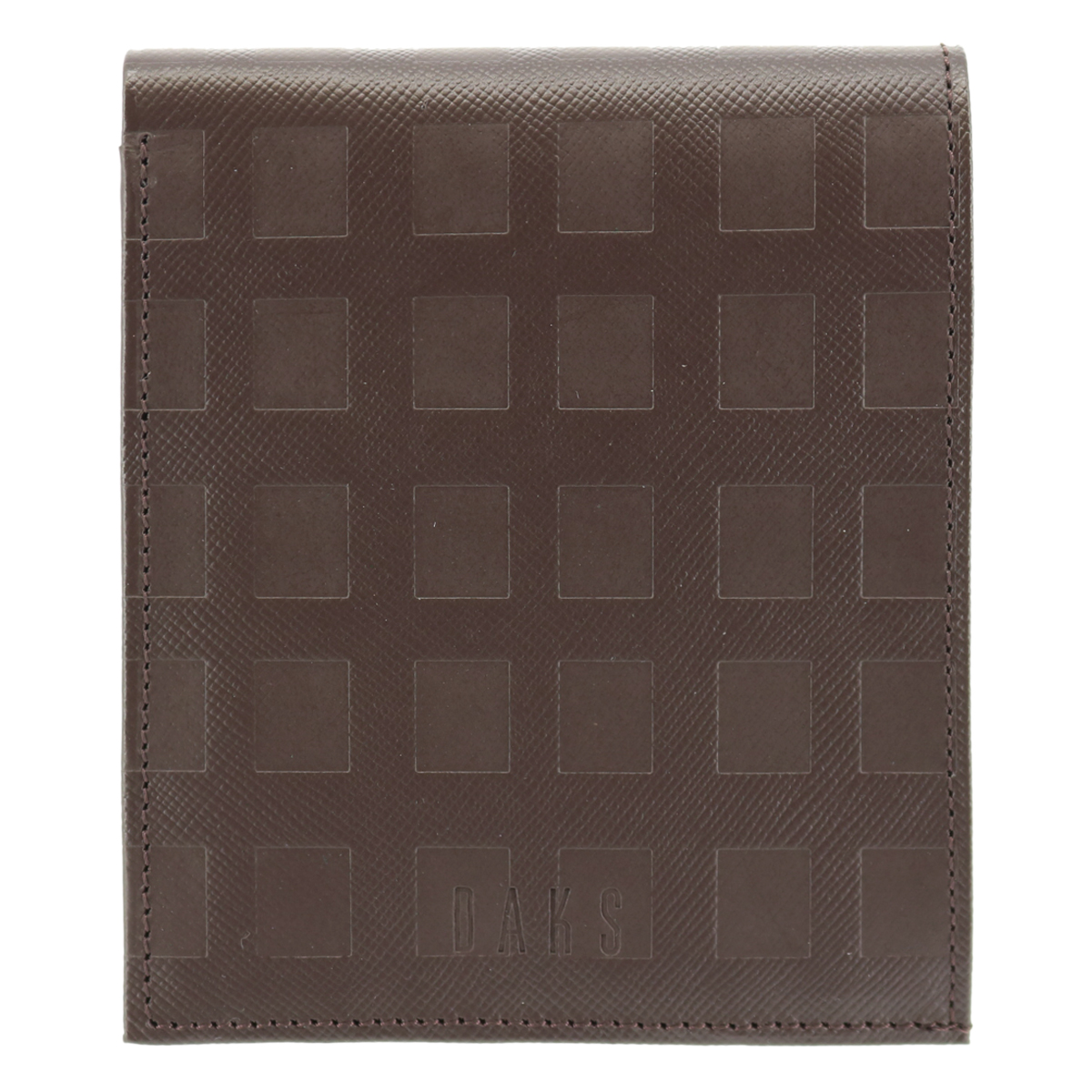 DAKS（ダックス） 二つ折り財布 チェッカーエンボス メンズ DP25114