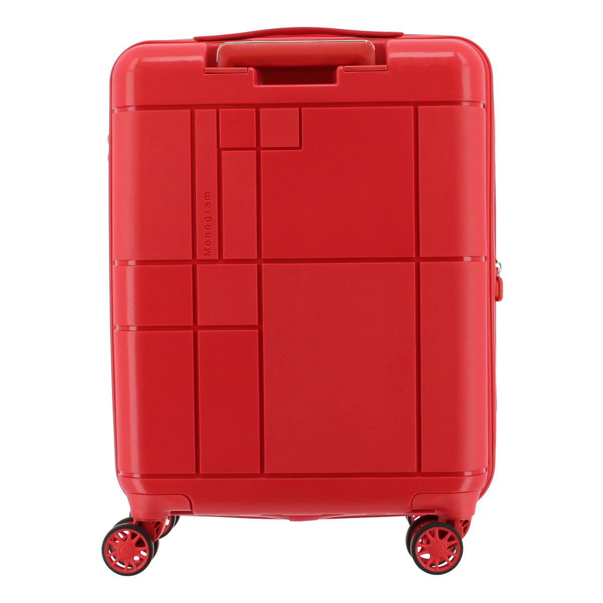 エコーラック スーツケース 40L 50cm 3.1kg モノグラム PW003-20 ECHOLAC ハード ファスナー キャリーケース  キャリーバッグ 拡張 TSAロック搭載 1年保証
