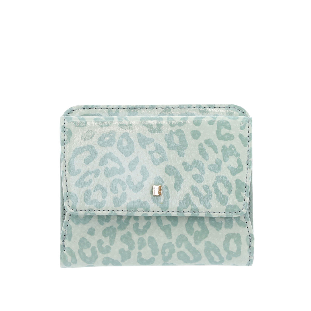 【Salvatore Ferragamo】二つ折り財布 ヒョウアニマルプリント efffy（エフィー） 二つ折り財布 ヒョウ柄 レディース 日本製 ET2-005