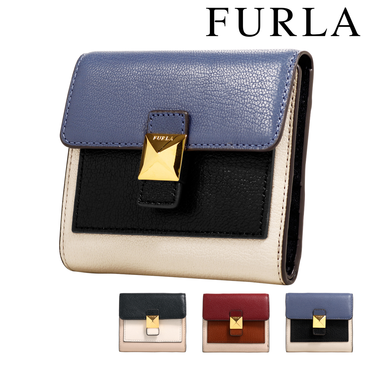 フルラ 二つ折り財布 ミニ財布 バイフォールド レディース PBW0 FURLA 本革 レザー : furla-pbw0 :  サックスバーYahoo!店 - 通販 - Yahoo!ショッピング