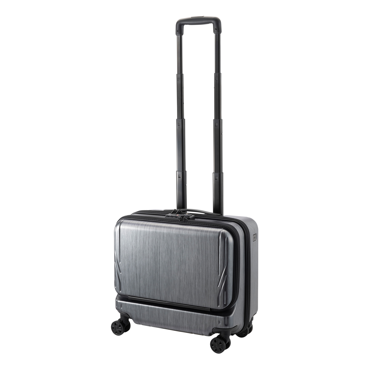 エースジーン スーツケース 26L 3.2kg 40cm 横型 ジェットエクセル 06853 ace.GENE フロントオープン ビジネスキャリー