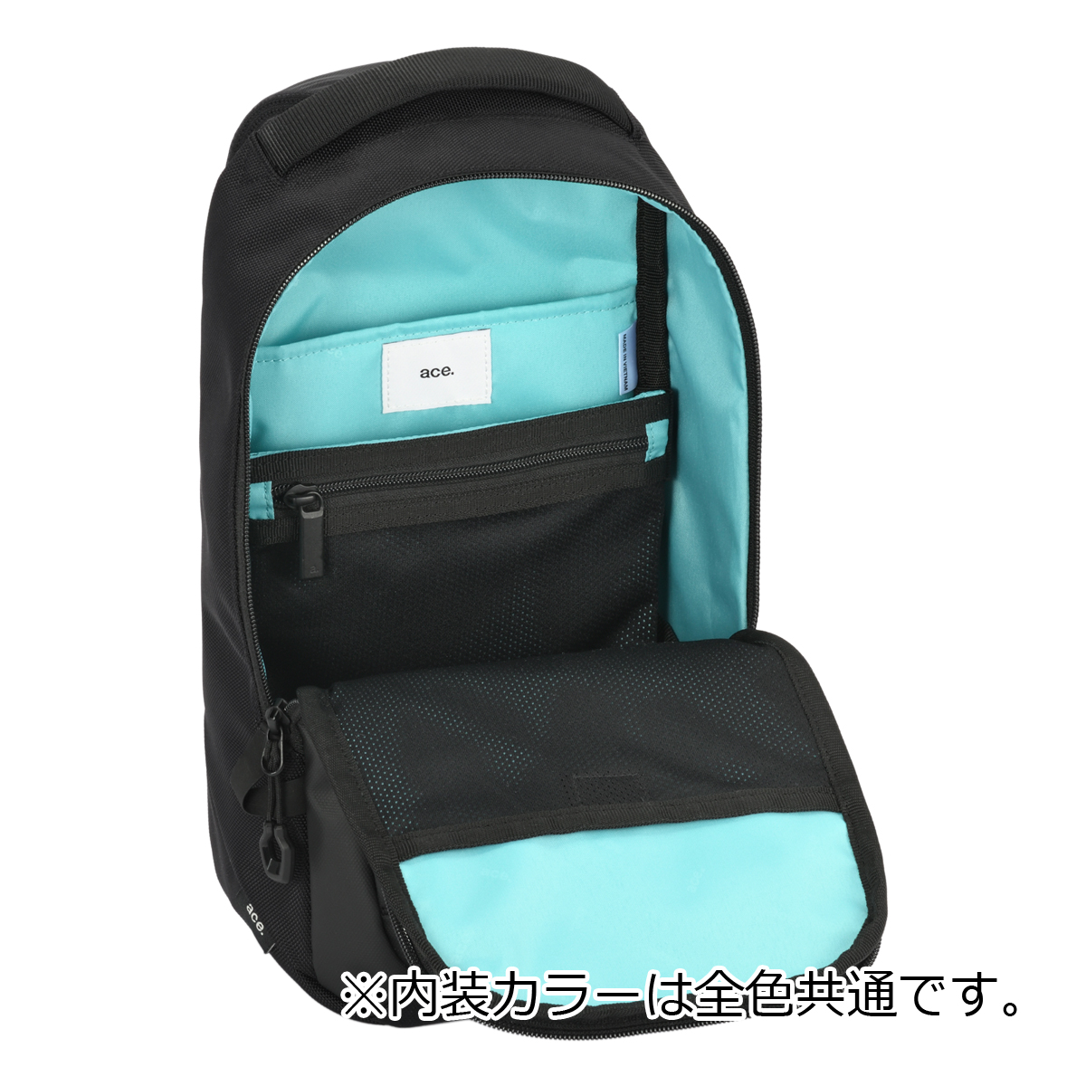ace. GENE LABEL エースジーン ボディバッグ ショルダーバッグ 撥水