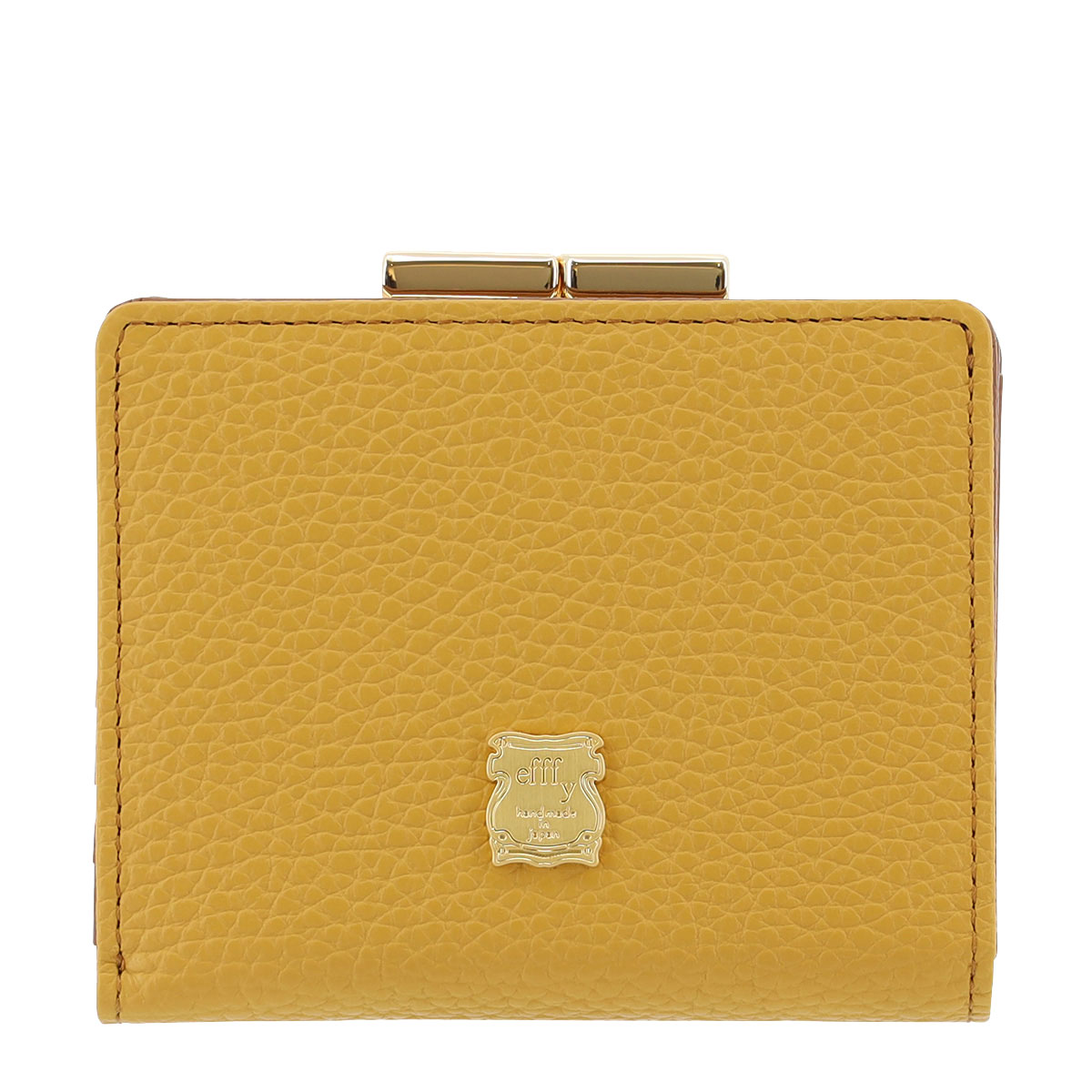 efffy 二つ折り財布 本革 がま口 レディース エフィー GV1-45 | 牛革