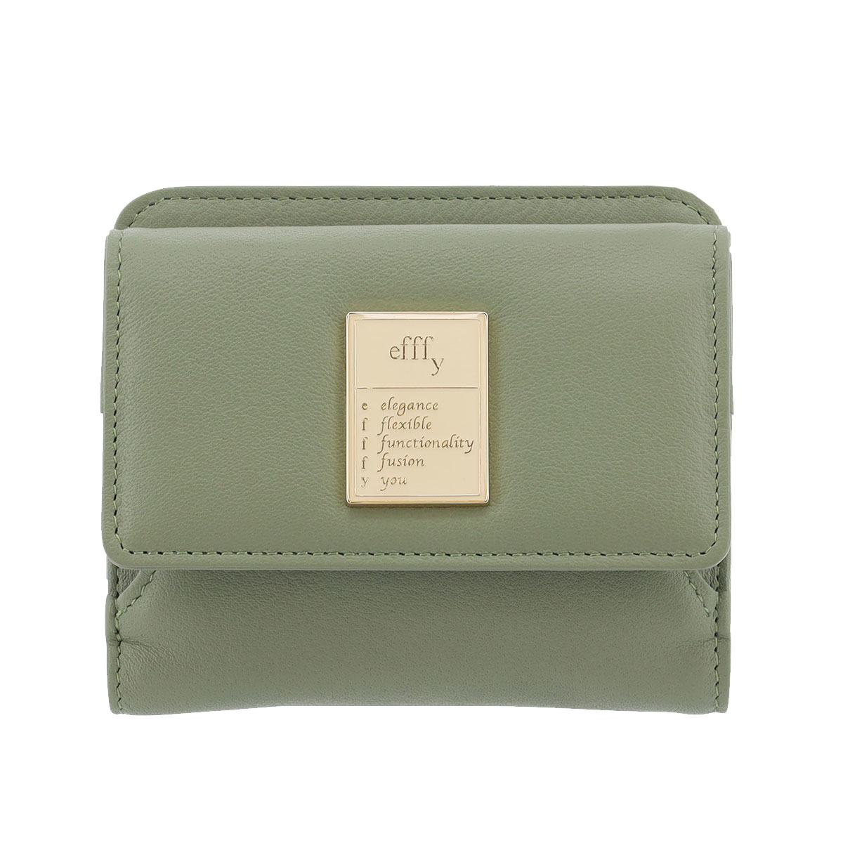 efffy（エフィー） 二つ折り財布 本革 日本製 レディース GV6-002