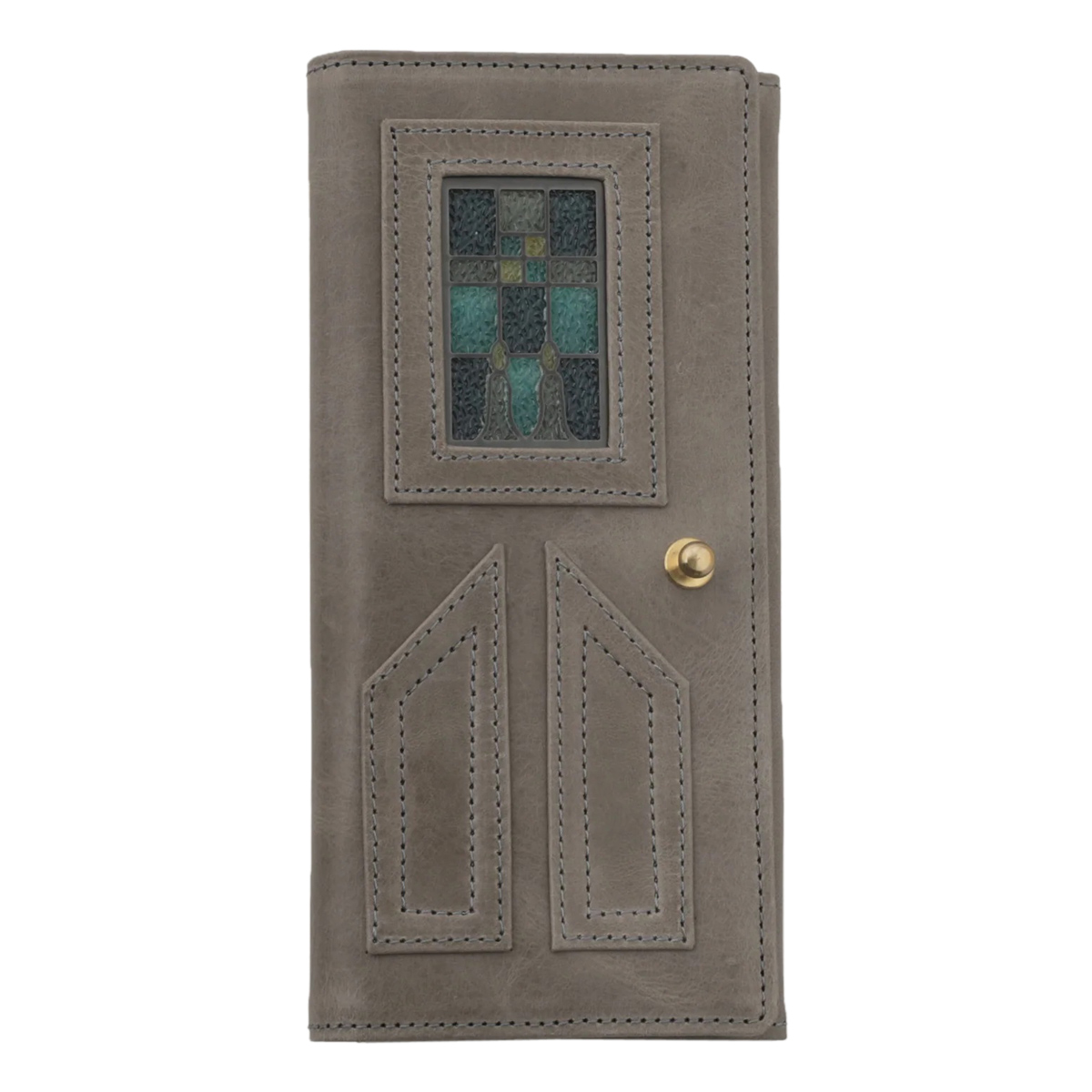 グラート かぶせ長財布 財布 長財布 ロングウォレット ステンドグラス