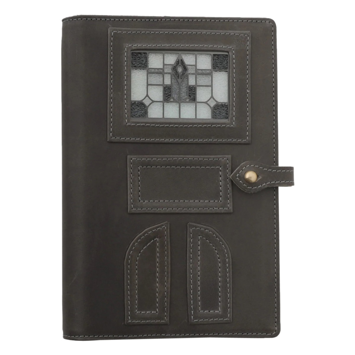 グラート 手帳カバー 手帳 バイブルサイズ カバー ステンドグラス