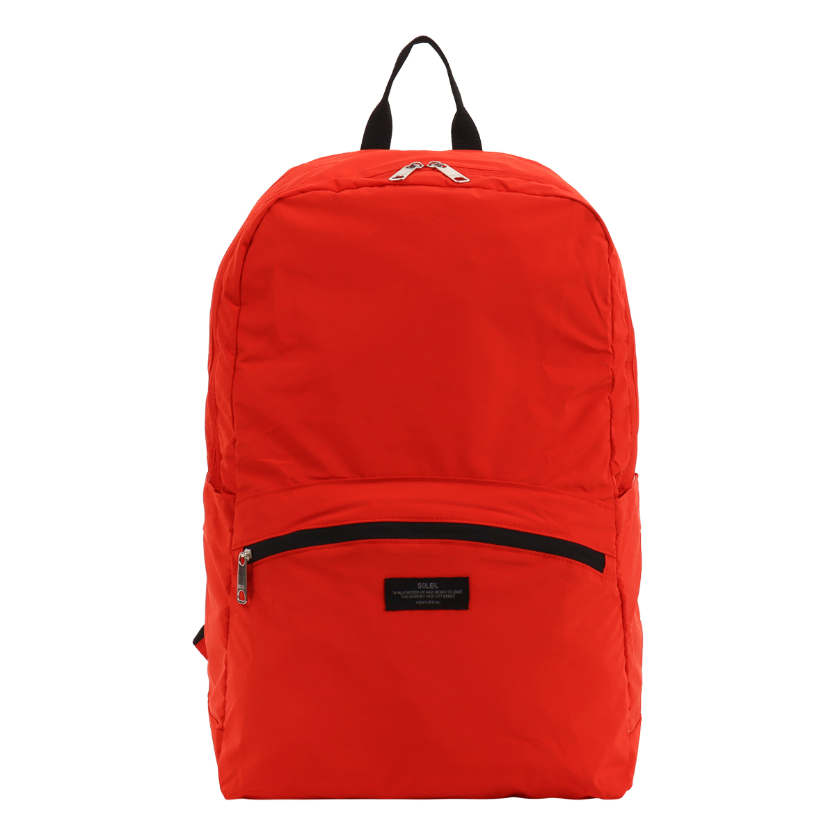 ソレイユ リュックサック パッカブル 撥水 13L 軽量 ダブルファスナー