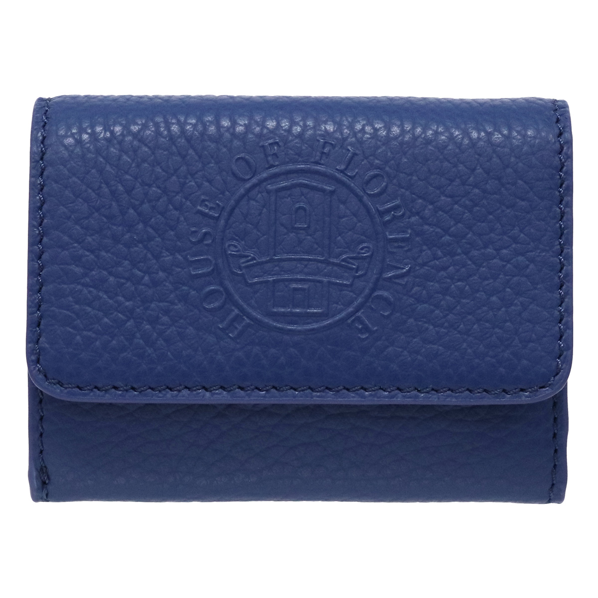 【レビュー投稿で+5％還元】ハウスオブフローレンス 三つ折り財布 ミニ財布 カードケース 札入れ無し 002105CI Primo House of Florence | 牛革 レザー エンボス 型押し 開運 一粒万倍日 クリスマス_mp ハウスオブフローレンス 三つ折り財布 ミニ財布 カードケース 札入れ