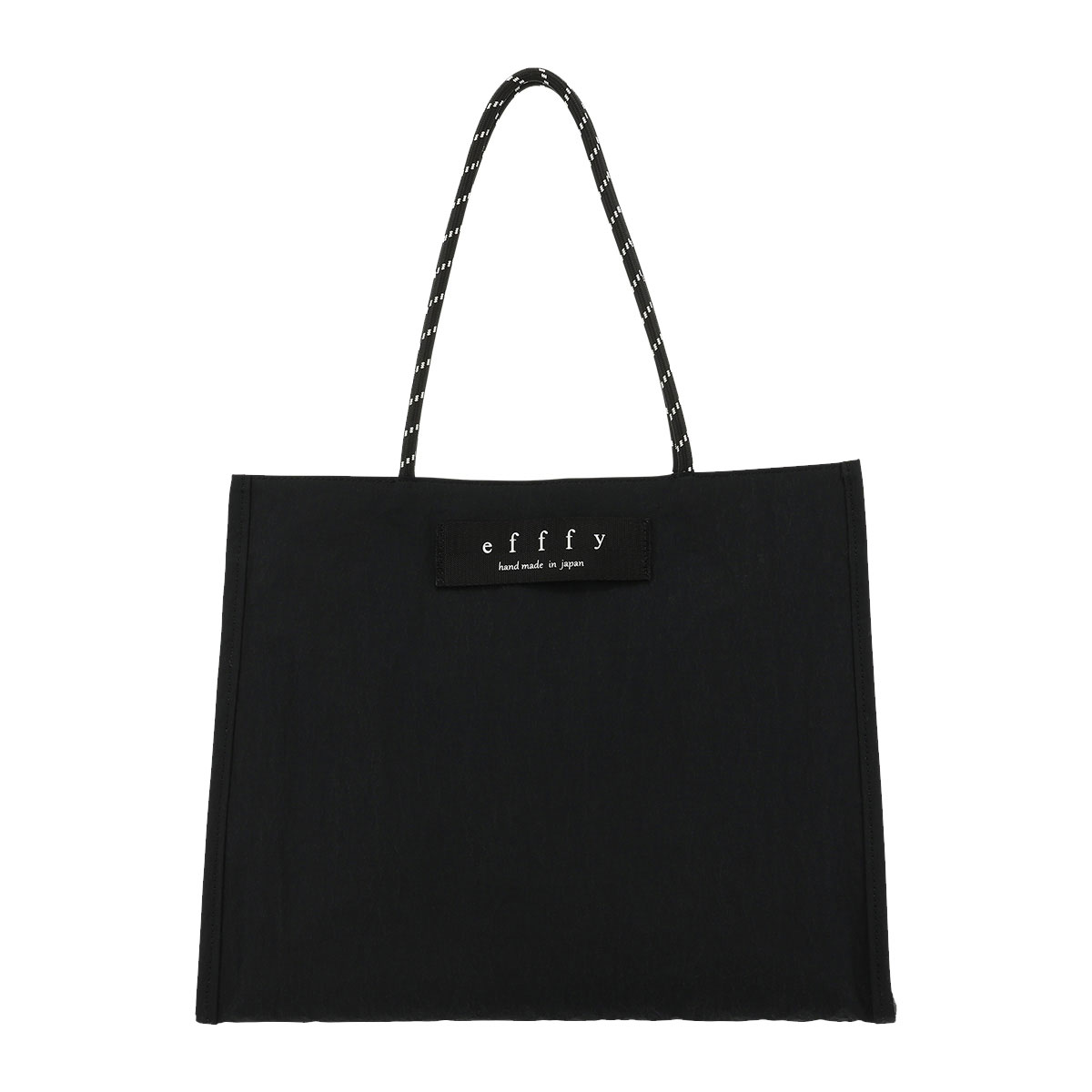[美品] efffy トートバッグ　レザー ストライプハンドル ダークグレー efffy 2023 SS – efffy.com