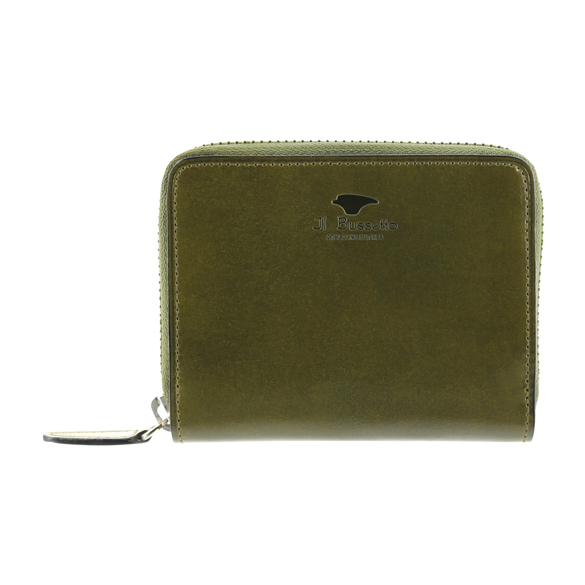 IL BUSSETTO（イルブセット） ミニ財布 ラウンドファスナー メンズ