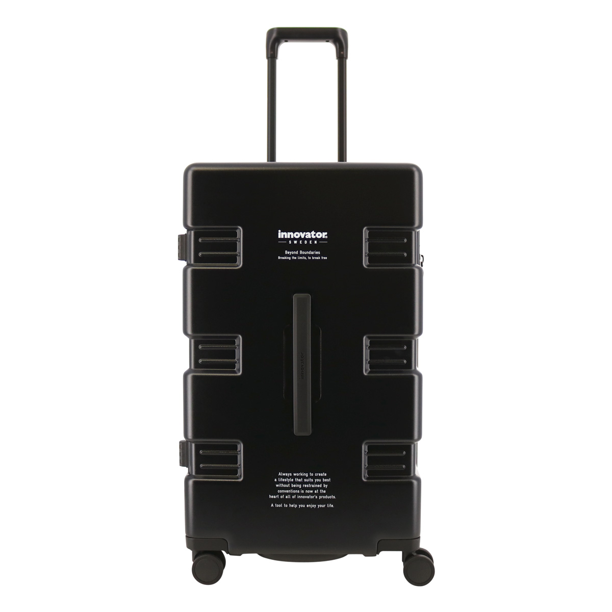 イノベーター スーツケース CARRY WAGON IW66 軽量 75L 68cm 3.7kg innovator キャリーケース キャリーバッグ TSAロック搭載 2年保証｜sacsbar｜02