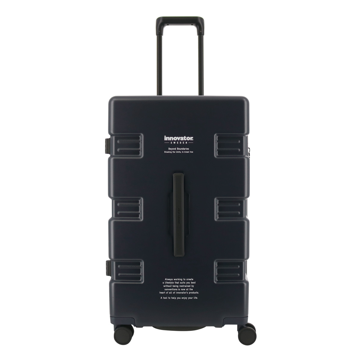 イノベーター スーツケース CARRY WAGON IW66 軽量 75L 68cm 3.7kg innovator キャリーケース キャリーバッグ TSAロック搭載 2年保証｜sacsbar｜03