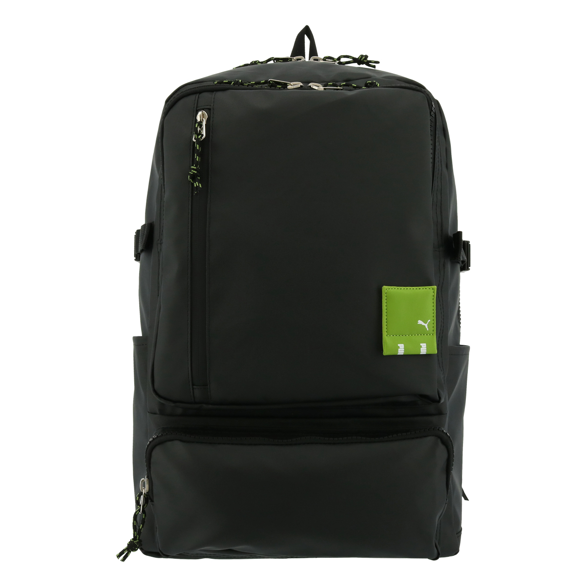 【超希少✨限定モデル】 DIESEL 大容量バックパック 黒 レザー リュック 定価48 600円 ディーゼル DIESEL 黒 レザー 羊革 ミリタリー L