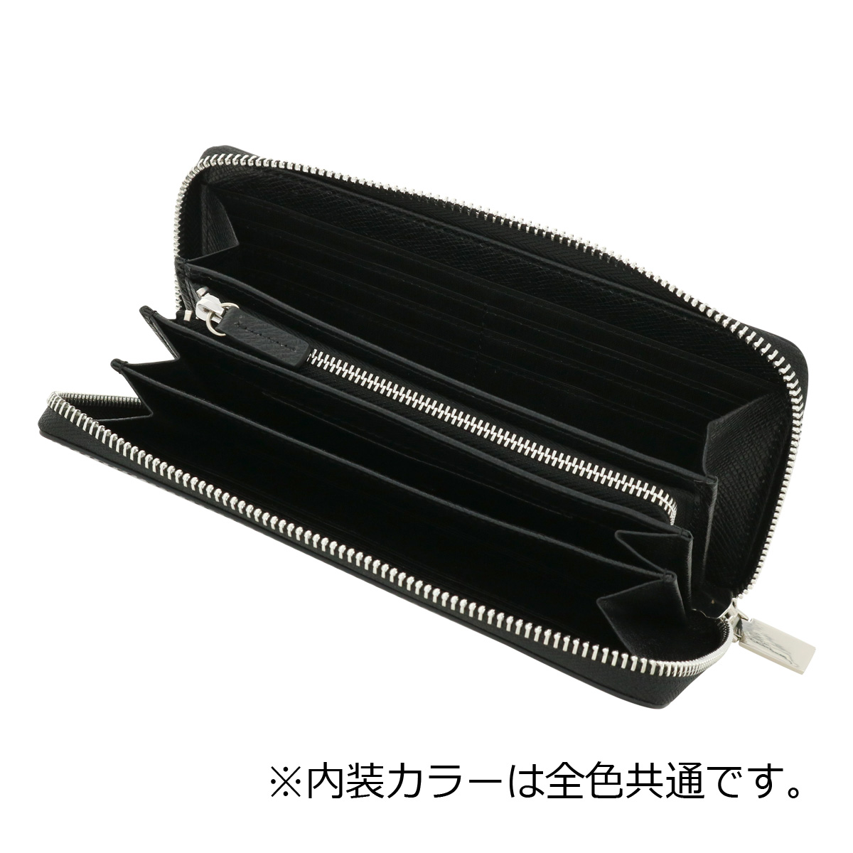 LANVIN メンズ 財布 長財布 ラウンドファスナー長財布 ランバン