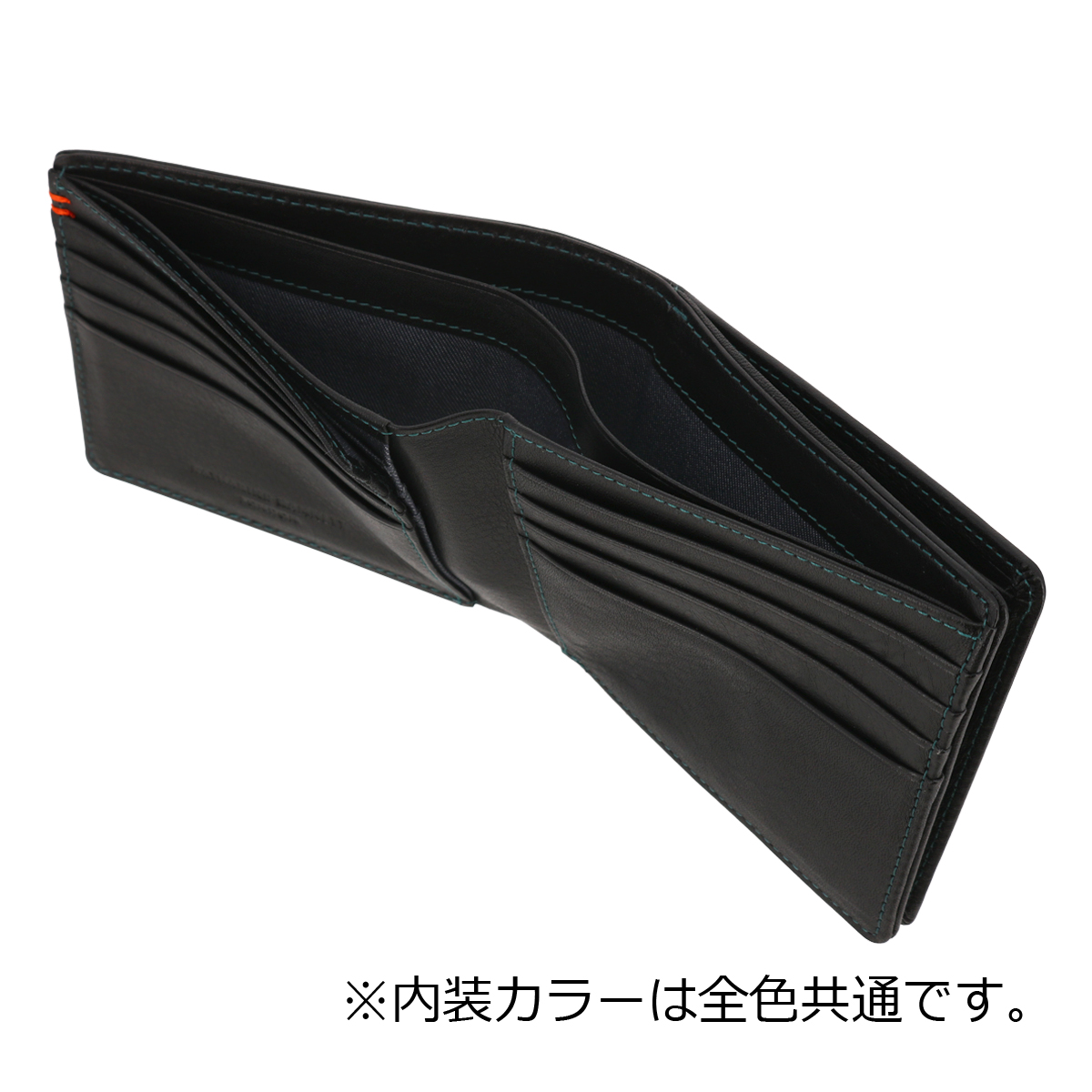 KATHARINE HAMNETT（キャサリンハムネット） 二つ折り財布 本革 メンズ