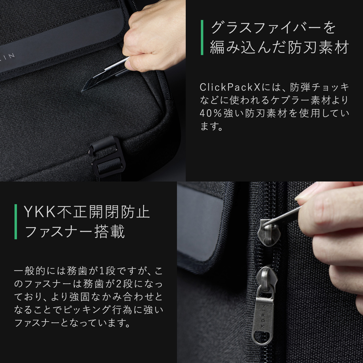 KorinDesign ClickSling X コミュータースリングバッグ - 通販 - www