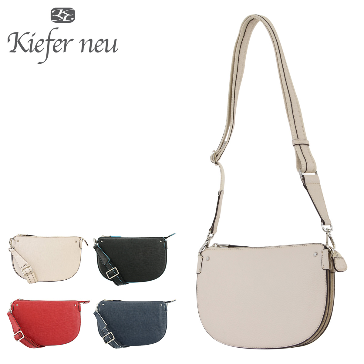 Kiefer neu キーファーノイ ショルダーバッグ クルヴァ メンズ