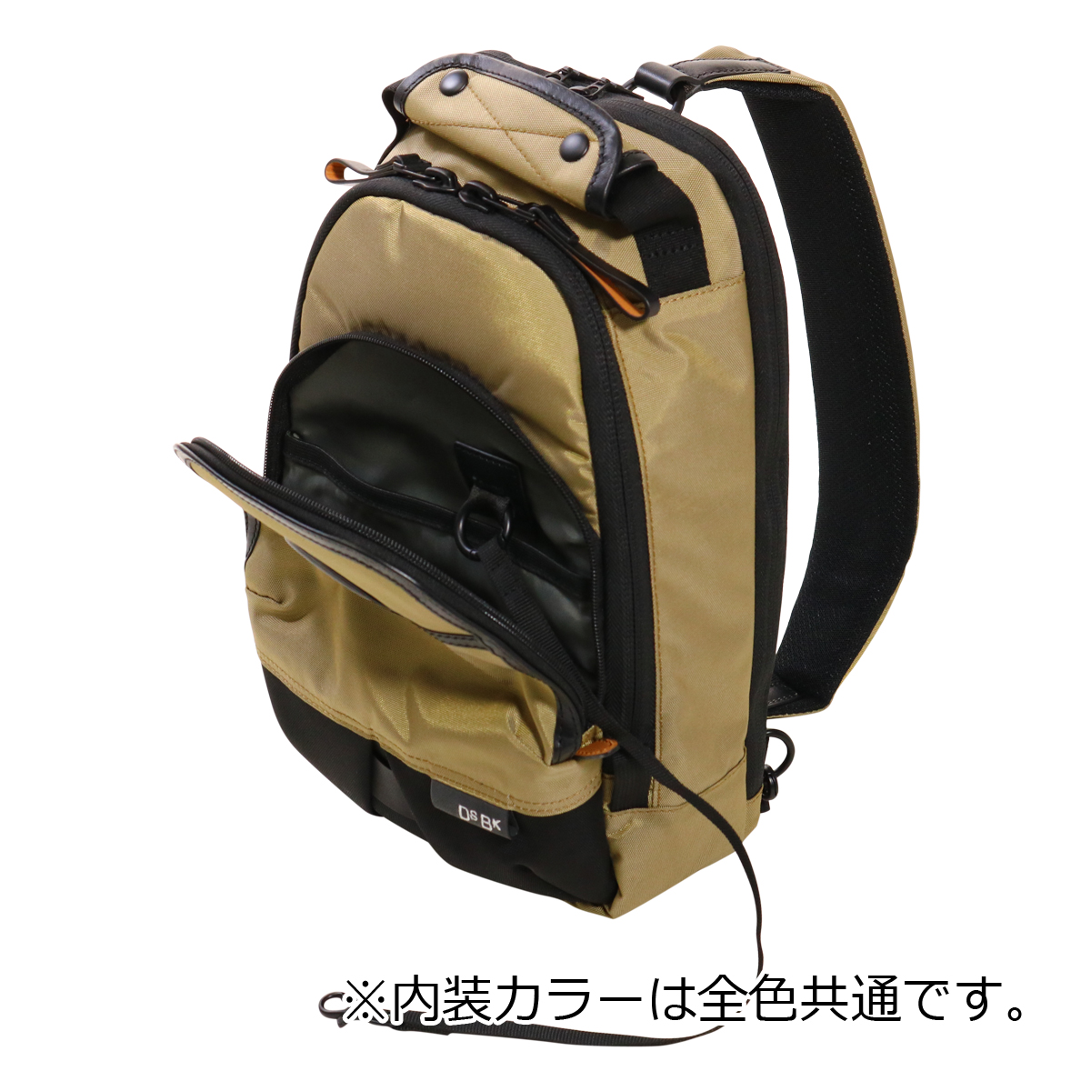 DOUBLES（ダブルス） ダブルスブラック ボディバッグ ショルダーバッグ