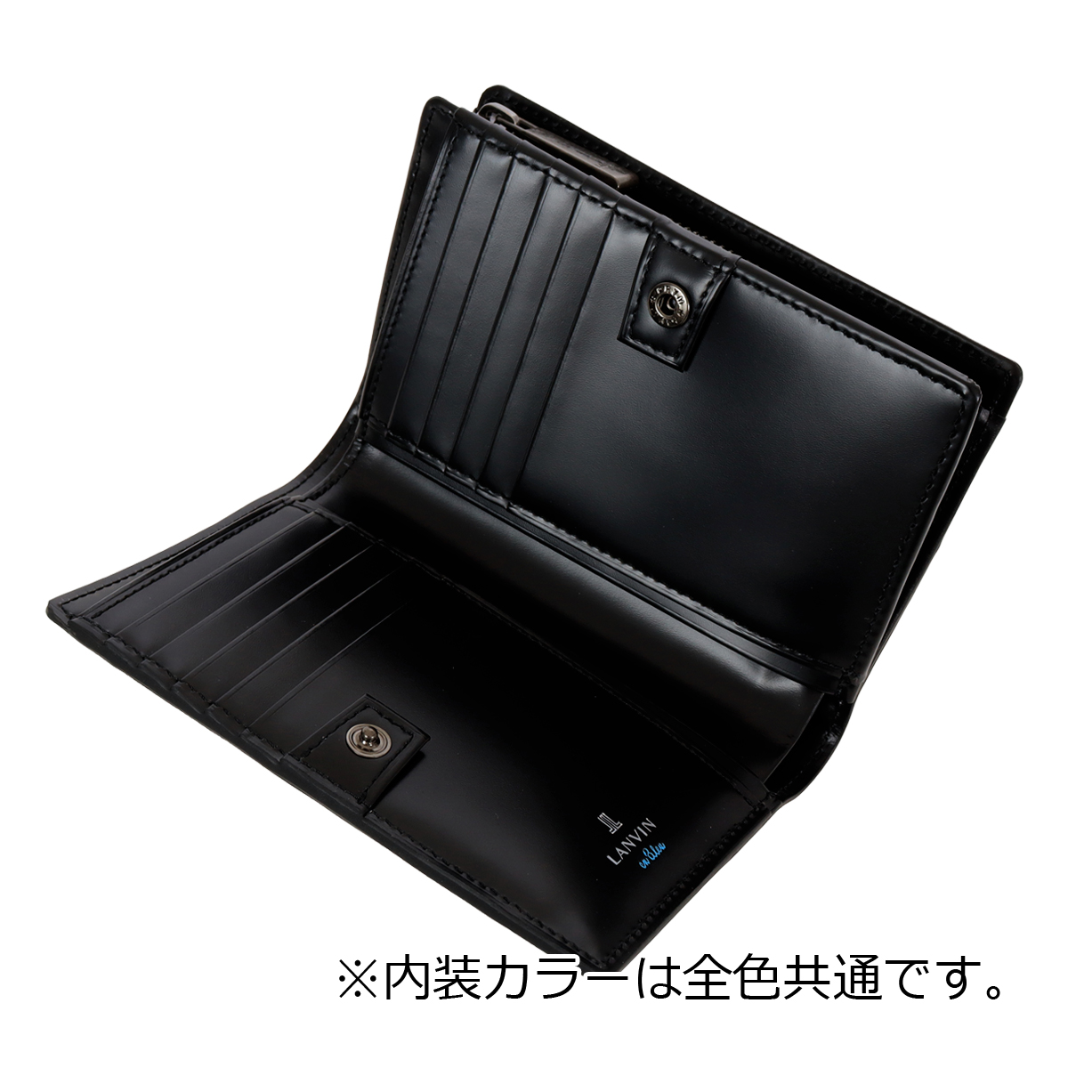 未使用 ランバン LANVIN 二つ折り財布 LANVIN en Bleu 二つ折り財布 ランバン オン ブルー フィズ 財布