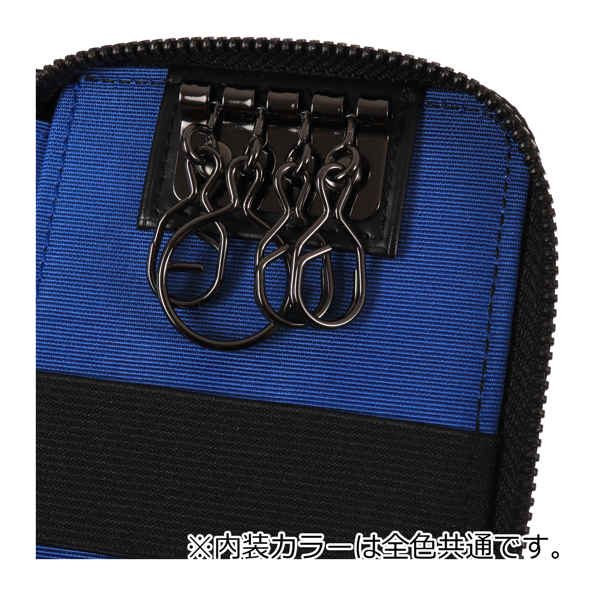 LANVIN en Bleu ランバンオンブルー キーケース ラウンドファスナー 4