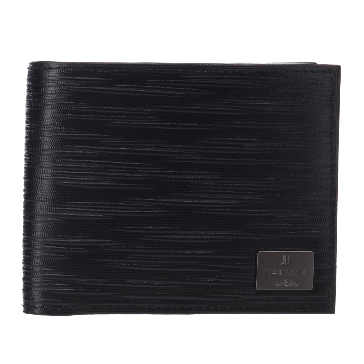 LANVIN en Bleu ランバンオンブルー 二つ折り財布 コンパクト メンズ