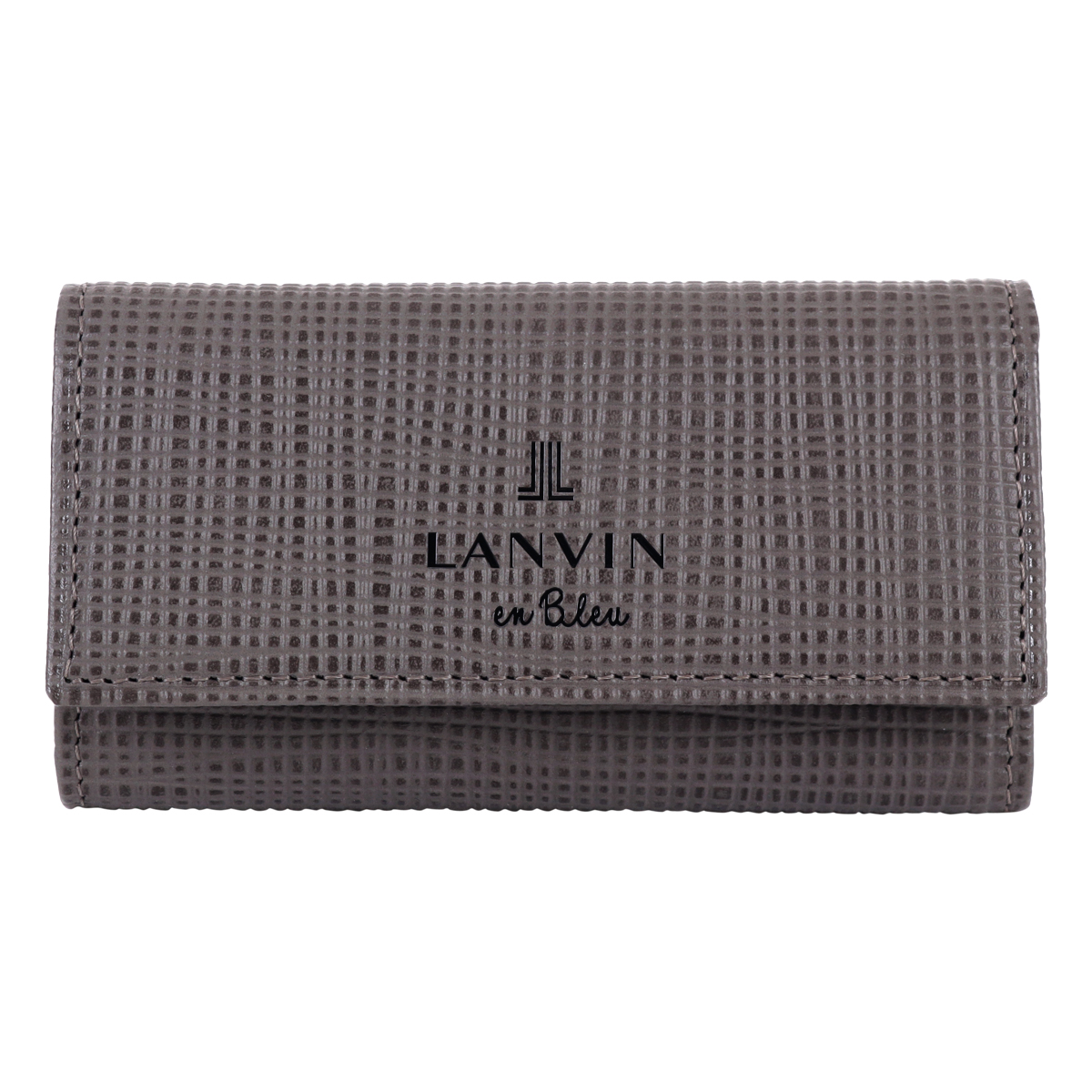 LANVIN en Bleu ランバンオンブルー キーケース 三つ折り 本革 ゼブダ