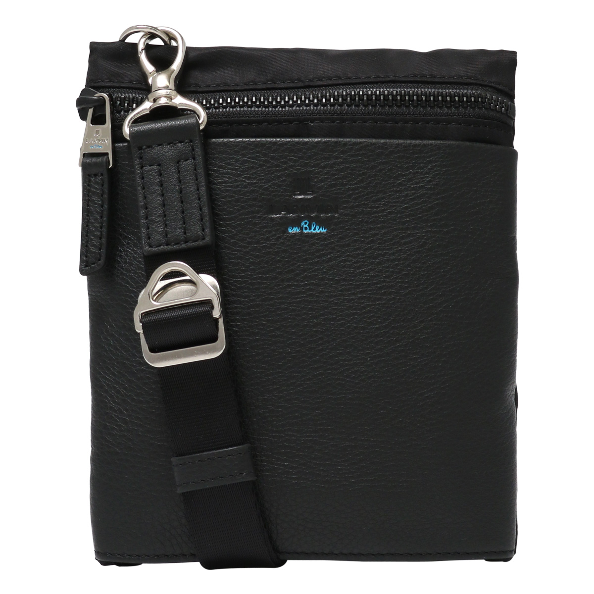 LANVIN en Bleu サコッシュ ブラック 531101 LANVIN en Bleu ランバンオンブルー ショルダーバッグ メンズ
