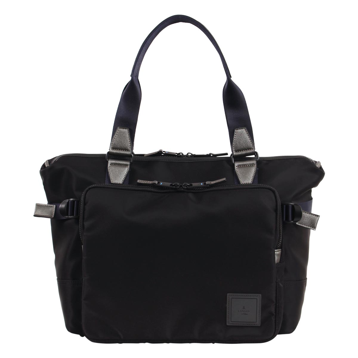 ランバンオンブルー トートバッグ B4 ボストンバッグ 撥水 ショート メンズ 541301 LANVIN en Bleu | ビジネスバッグ ビジネストート 大容量(12100円)