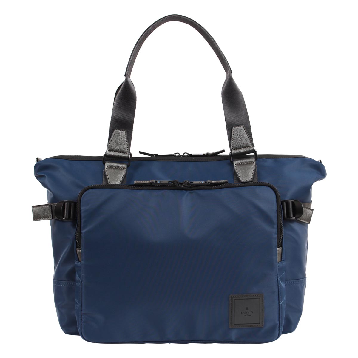 「送料無料・年末感謝」 ランバンオンブルー トートバッグ B4 ボストンバッグ 撥水 ショート メンズ 541301 LANVIN en Bleu | ビジネスバッグ ビジネストート 大容量 【K1848100988】(12100円)