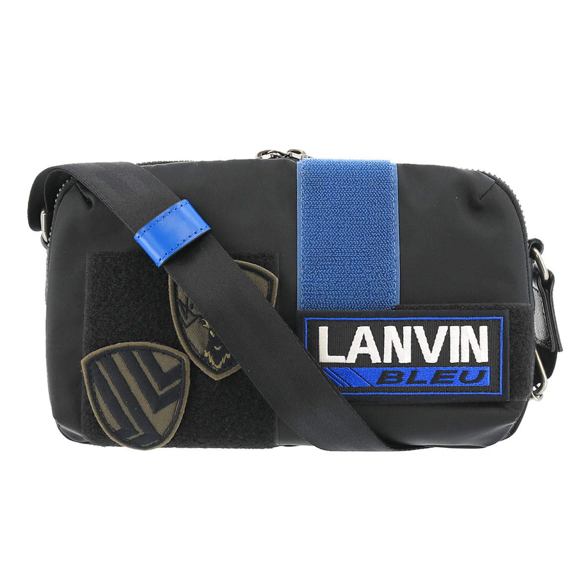 ランバンオンブルー ショルダーバッグ メンズ レディース クレスト 577101 LANVIN en Bleu 軽量 ナイロン ワッペン コンパクト  : lanvin-577101 : サックスバーYahoo!店 - 通販 - Yahoo!ショッピング