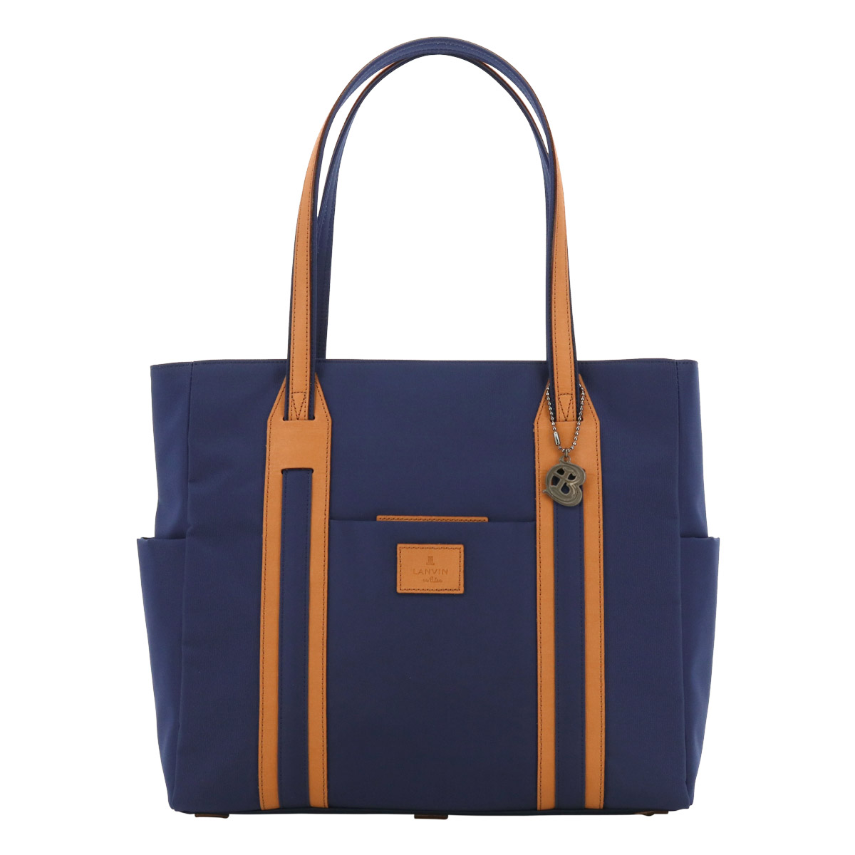 ランバンオンブルー トートバッグ B4 撥水 軽量 メンズ 日本製 588711 ドロップ LANVIN en Bleu 大容量 ビジネストート  ビジカジ ゴルフ レジャー ジム 通勤