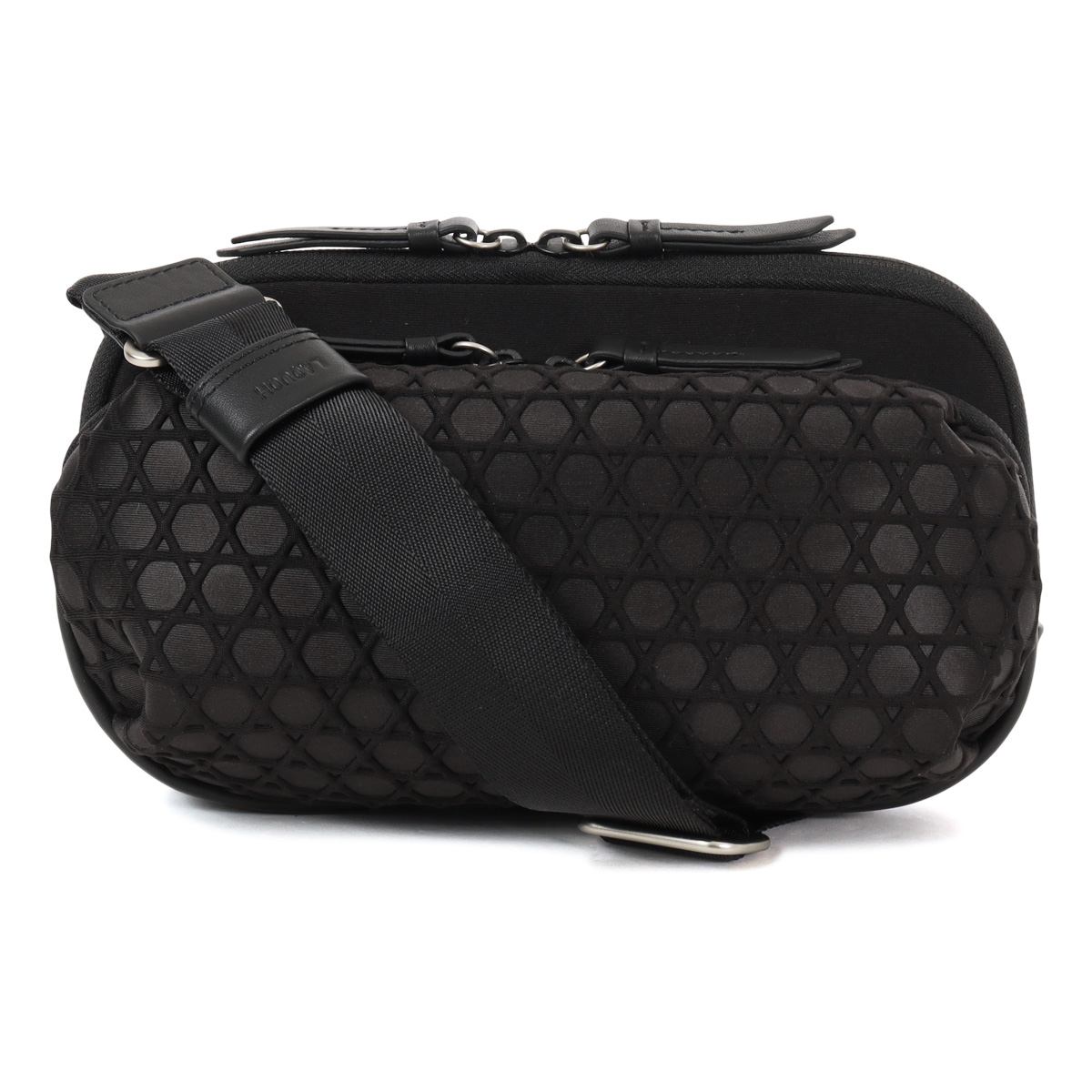 ラクーオ ショルダーバッグ ボディバッグ 2WAY 軽量 撥水 031605 籠目