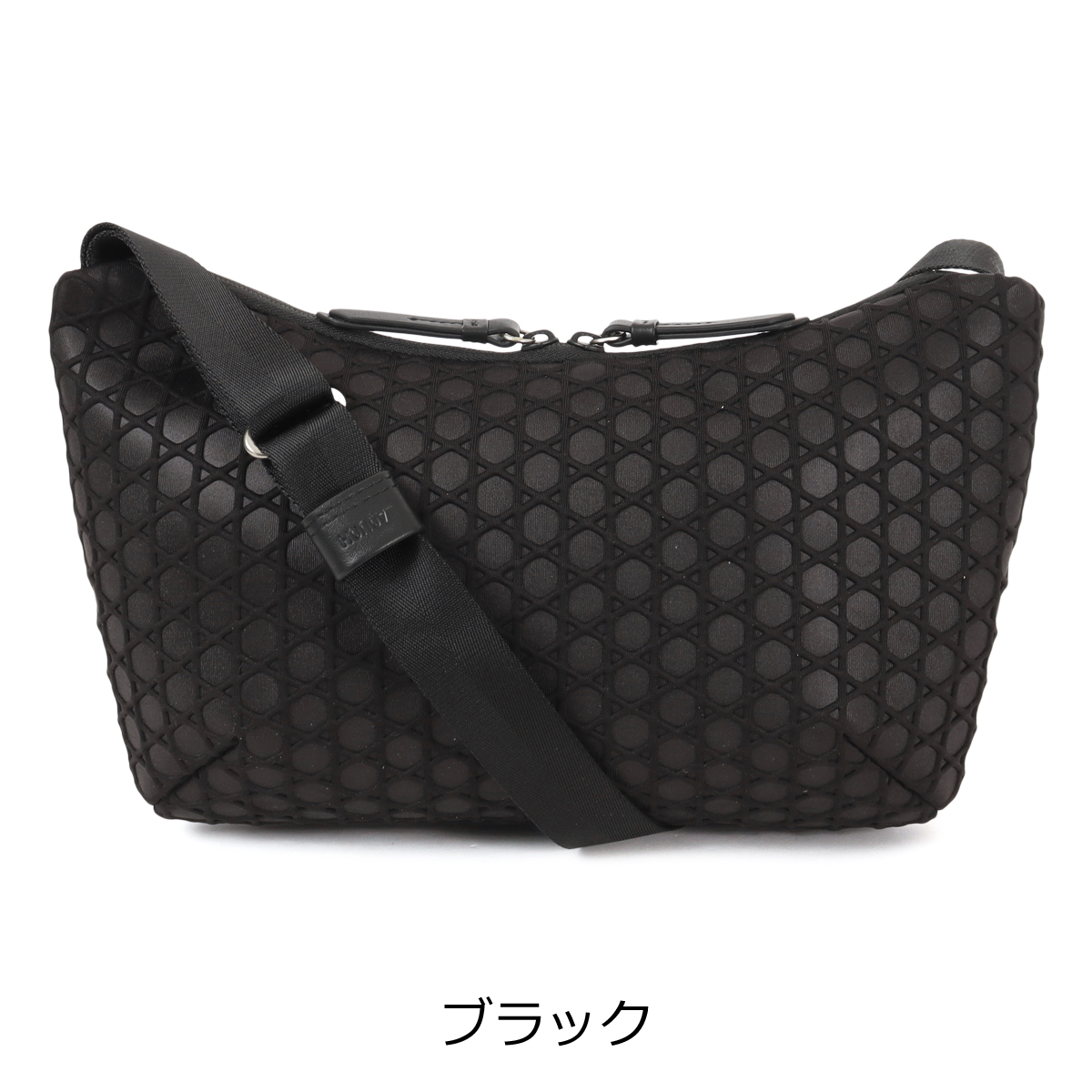 ラクーオ ショルダーバッグ 軽量 撥水 031606 籠目柄 ボンディング 