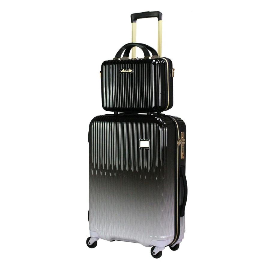 シフレ スーツケース 43L 55cm 3.4kg TSAロック ルナルクス LUN2116K-55 Siffler 抗菌加工 旅行 キャリーケース ハードキャリー セット ミニトランク付き｜sacsbar｜03