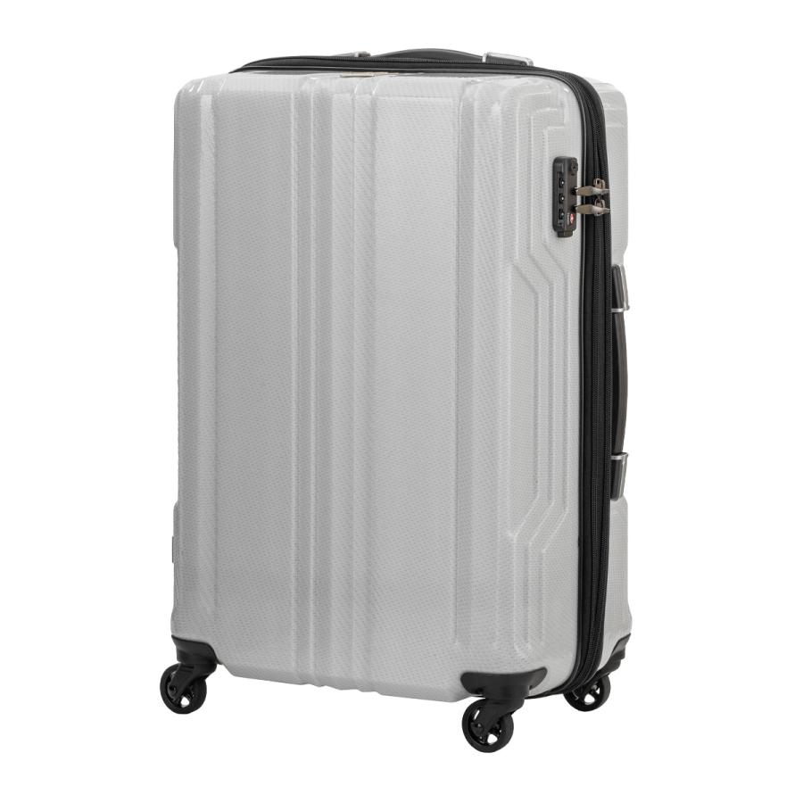 レジェンドウォーカー スーツケース 拡張機能付き 57L 59cm 3kg ブレイド 超軽量PCファイバー 5604-59 LEGENDWALKER キャリーケース キャリーバッグ 1年保証｜sacsbar｜03