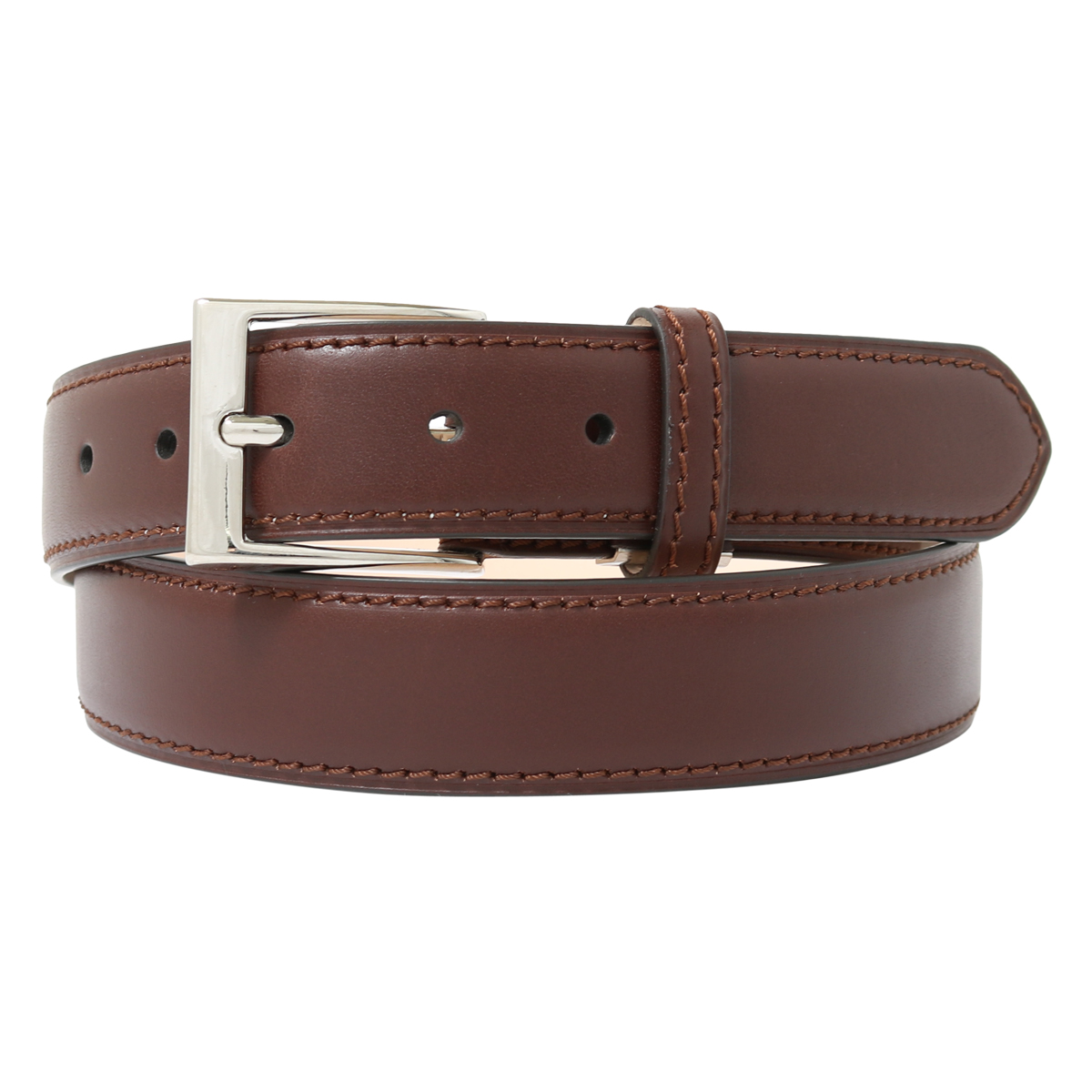 レイバ ベルト メンズ 11201 LEYVA 本革 レザー ピン式 : サックスバー