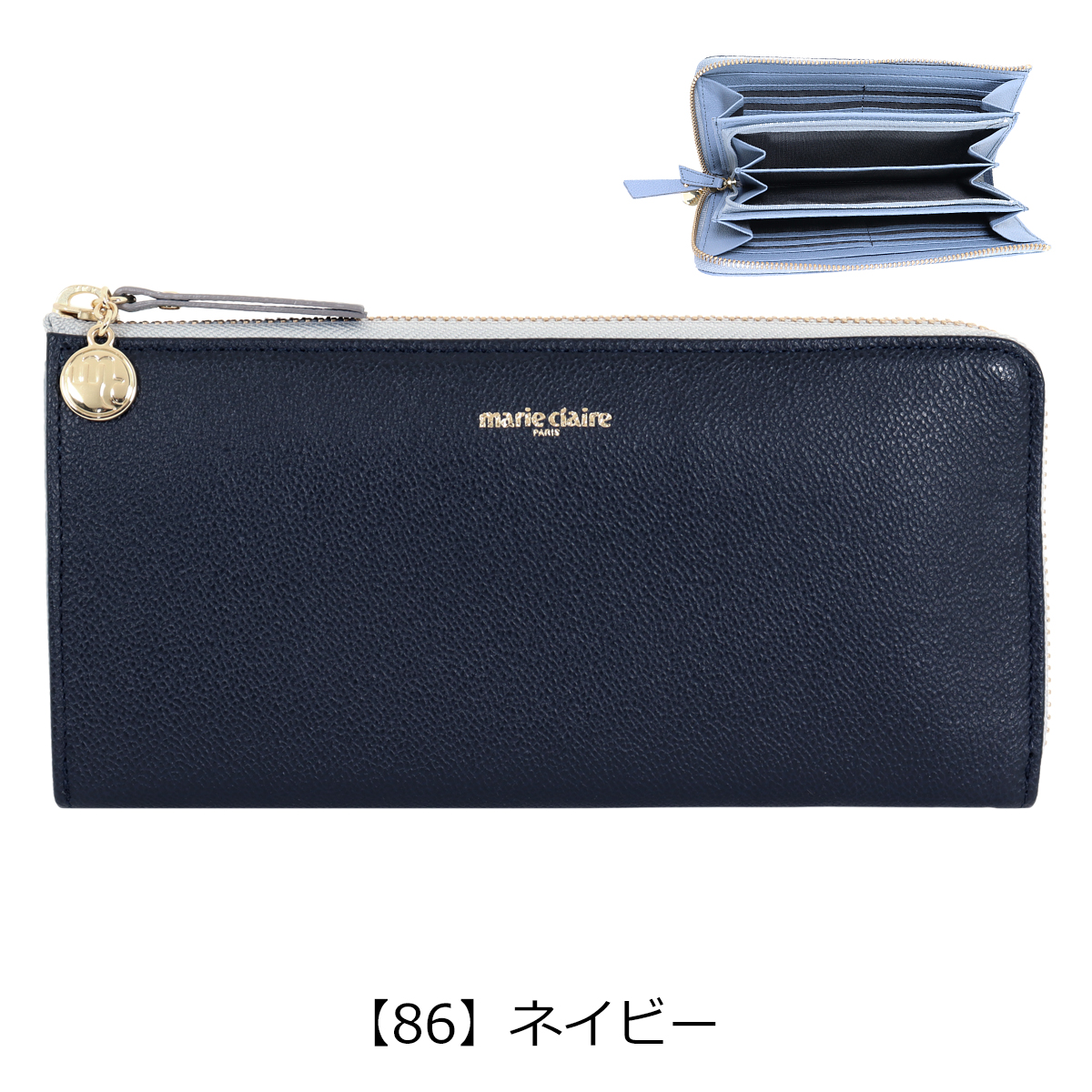 Marie Claire（マリ クレール） 財布 長財布 レディース L字ファスナー
