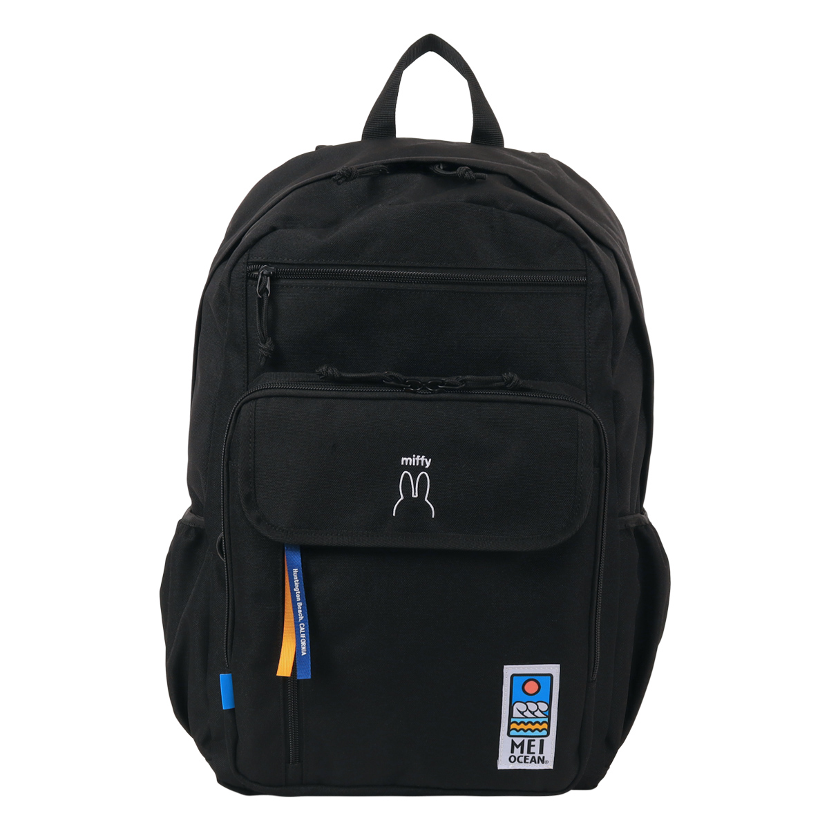 MEI OCEAN ミッフィー リュック ブラック 大容量 A4対応 通勤 通学 MEI ミッフィー リュック メイオーシャン 28L A4 メンズ