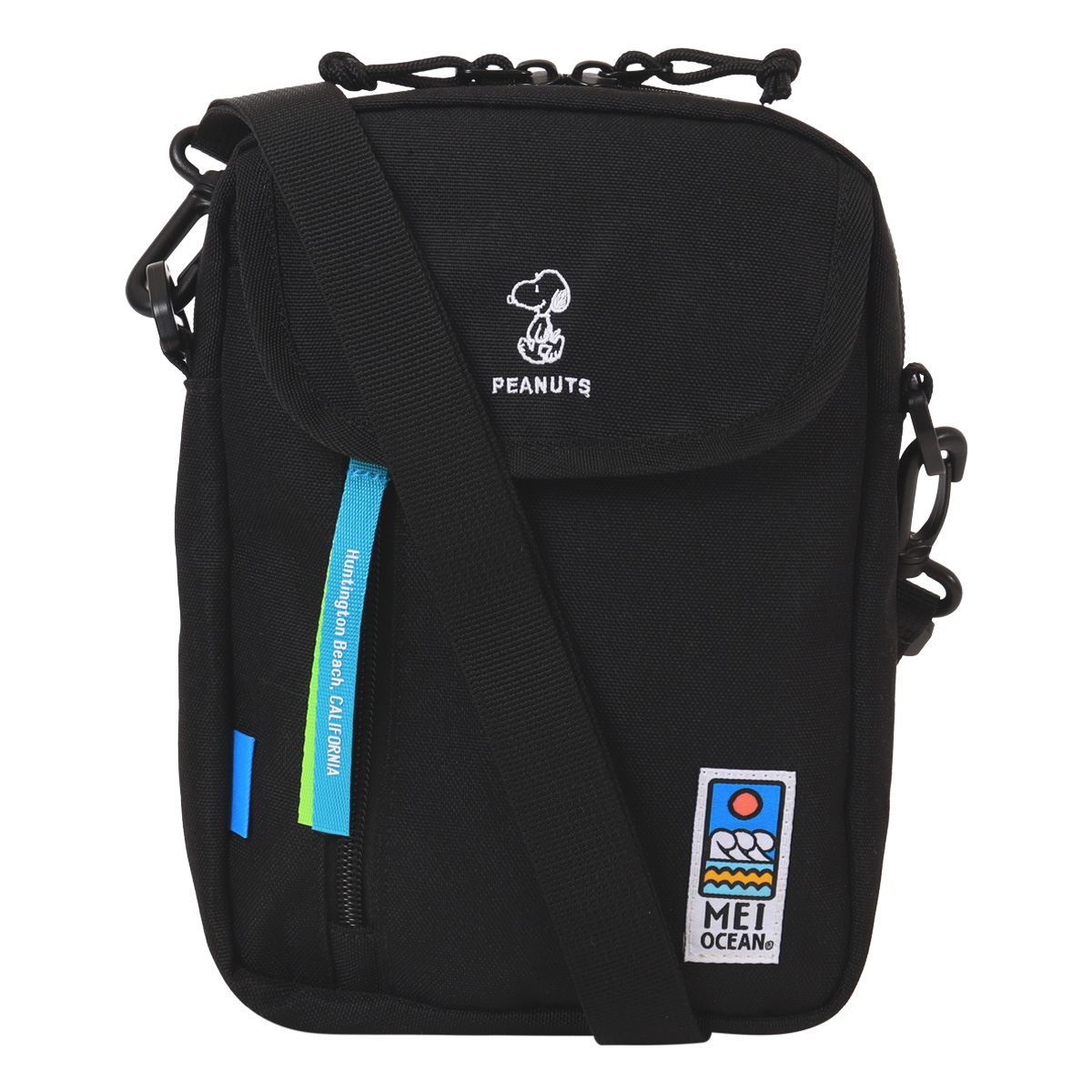 MEI OCEAN スヌーピー 2way ショルダーバッグ 軽量 ミニバッグ SNOOPY ショルダーバッグ バッグ スヌーピー×メイオーシャン