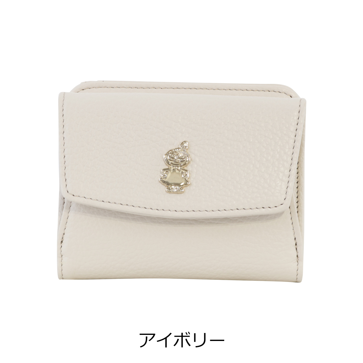 efffy エフィー×ムーミンコラボ 二つ折り財布 レディース MEJ1