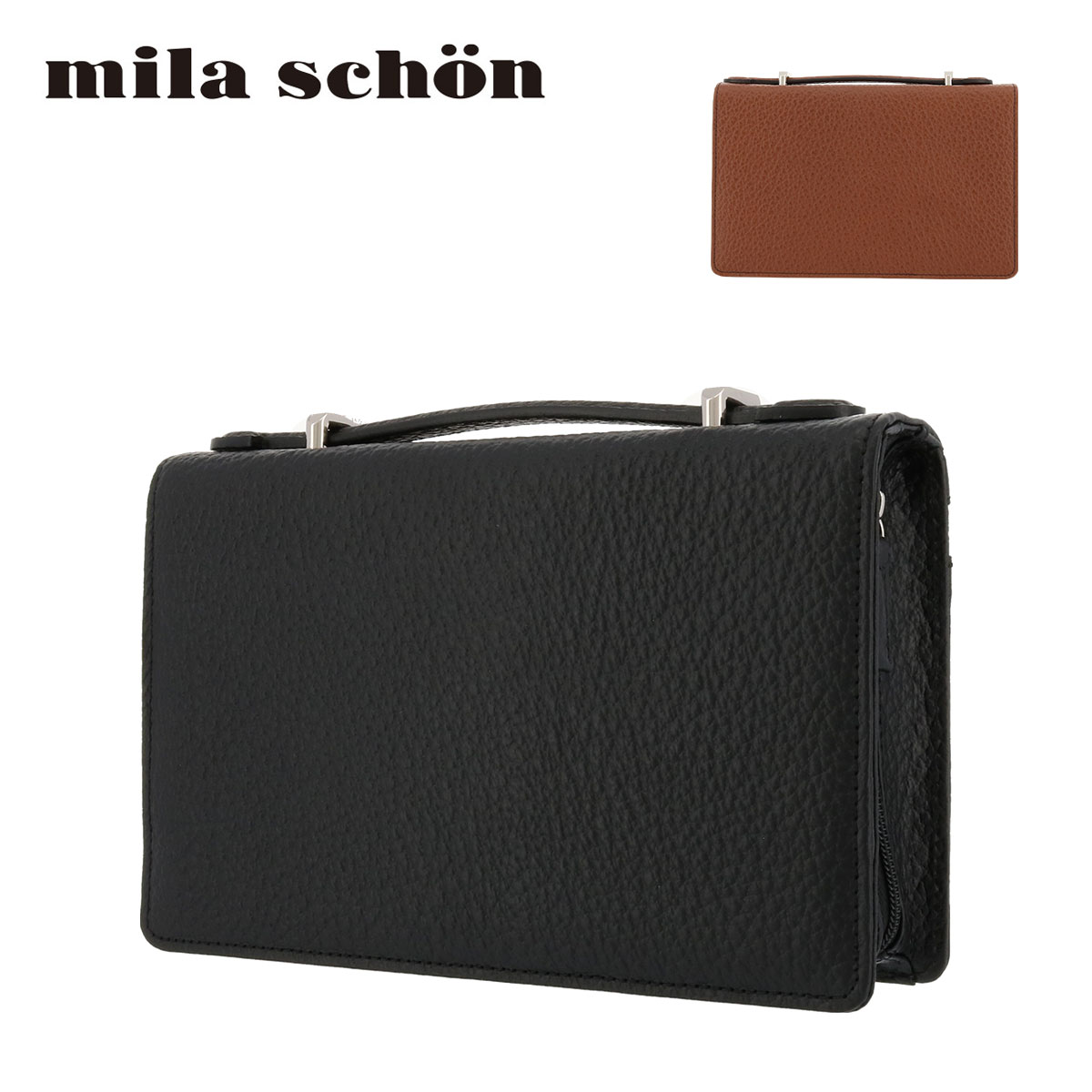 ミラショーン セカンドバッグ メンズ ネロ 197206 Mila Schon 本革 レザー : mila-197206 :  サックスバーYahoo!店 - 通販 - Yahoo!ショッピング